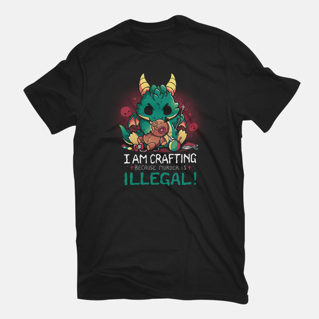 I Am Crafting-Mens-Heavyweight-Tee-Vallina84