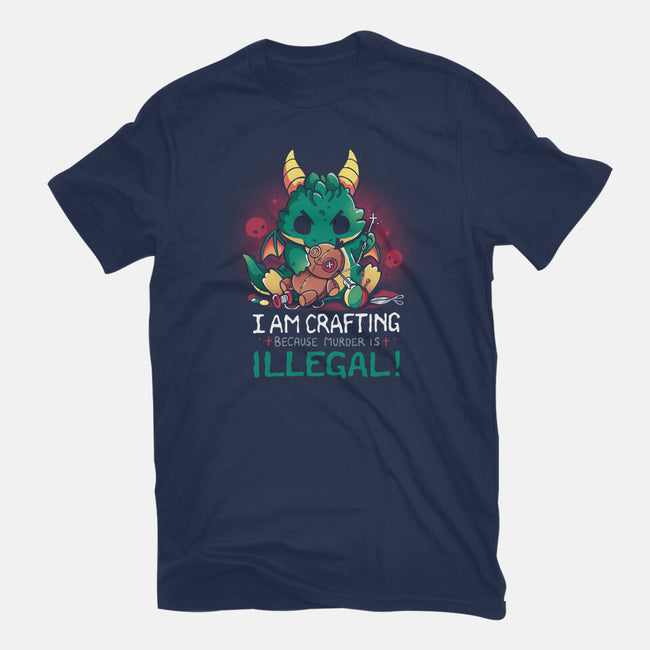 I Am Crafting-Mens-Heavyweight-Tee-Vallina84