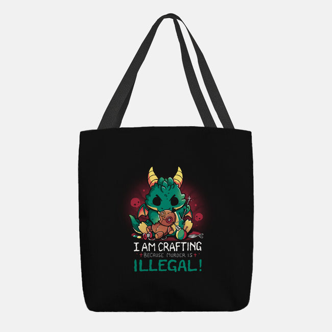 I Am Crafting-None-Basic Tote-Bag-Vallina84