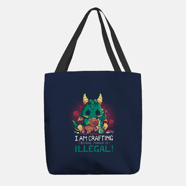 I Am Crafting-None-Basic Tote-Bag-Vallina84
