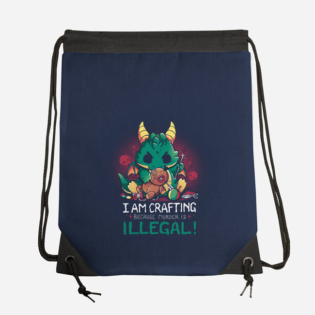 I Am Crafting-None-Drawstring-Bag-Vallina84