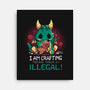 I Am Crafting-None-Stretched-Canvas-Vallina84