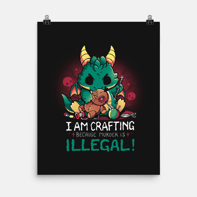 I Am Crafting-None-Matte-Poster-Vallina84