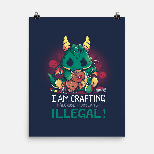 I Am Crafting-None-Matte-Poster-Vallina84