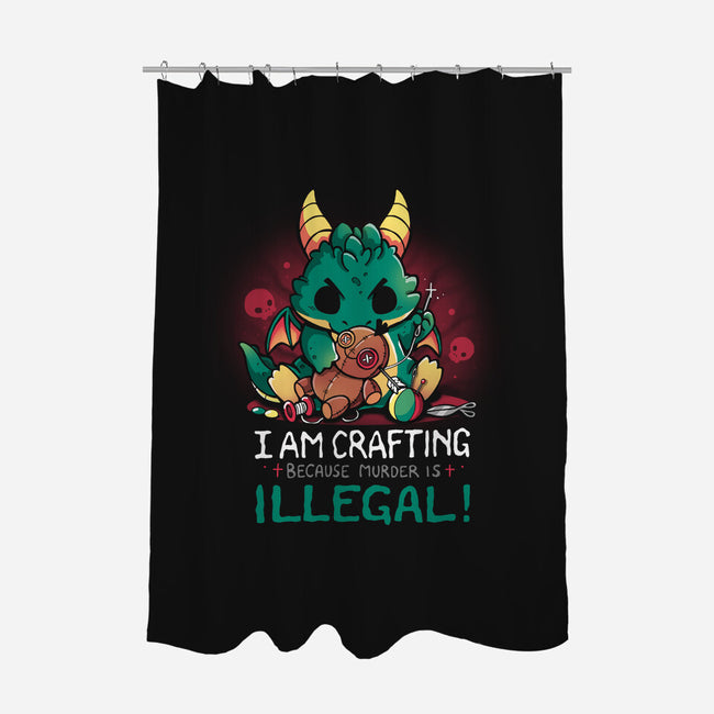 I Am Crafting-None-Polyester-Shower Curtain-Vallina84