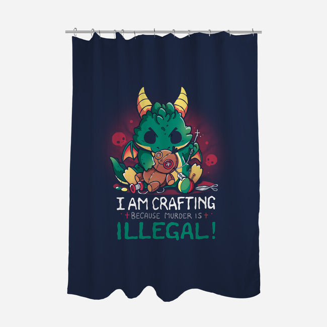 I Am Crafting-None-Polyester-Shower Curtain-Vallina84