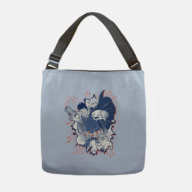 Dungeon Crawler Carl-None-Adjustable Tote-Bag-palmstreet