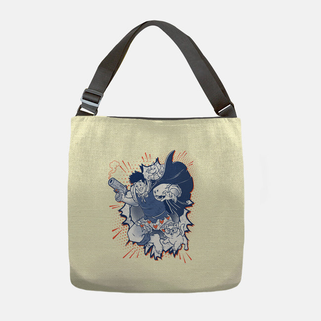 Dungeon Crawler Carl-None-Adjustable Tote-Bag-palmstreet