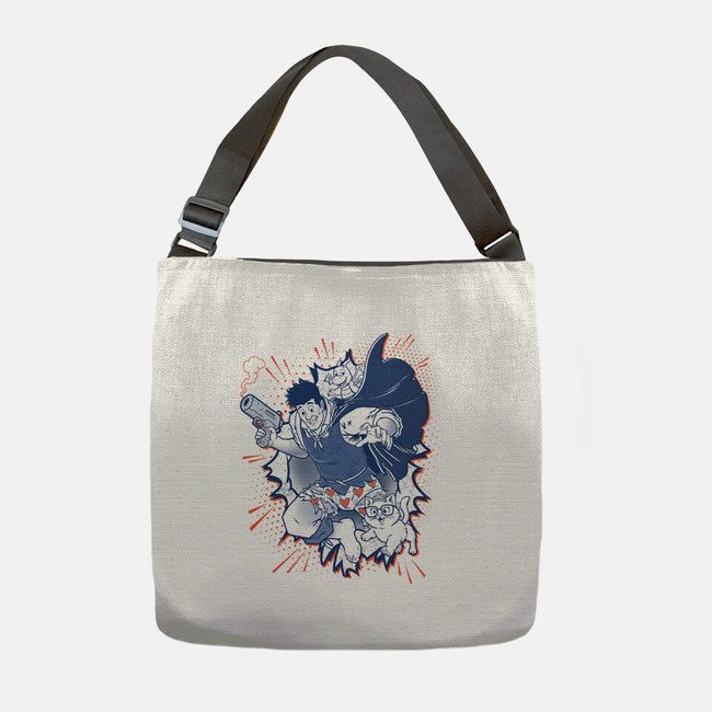 Dungeon Crawler Carl-None-Adjustable Tote-Bag-palmstreet