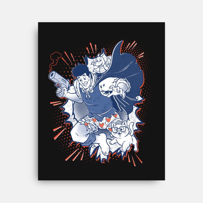 Dungeon Crawler Carl-None-Stretched-Canvas-palmstreet