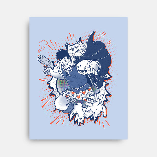 Dungeon Crawler Carl-None-Stretched-Canvas-palmstreet