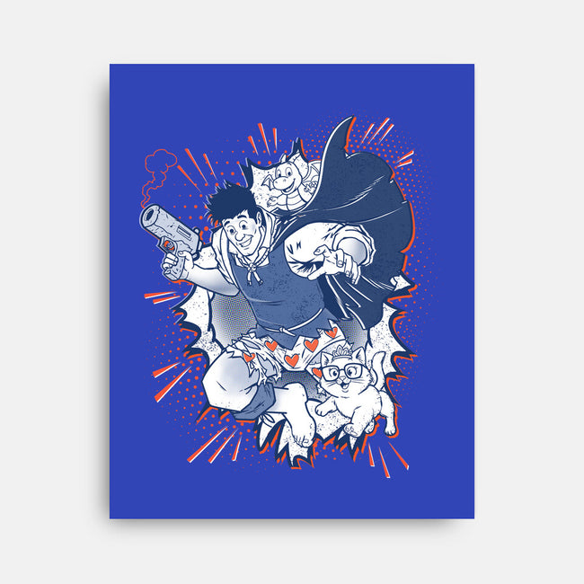 Dungeon Crawler Carl-None-Stretched-Canvas-palmstreet