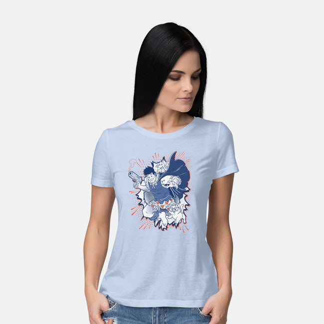 Dungeon Crawler Carl-Womens-Basic-Tee-palmstreet