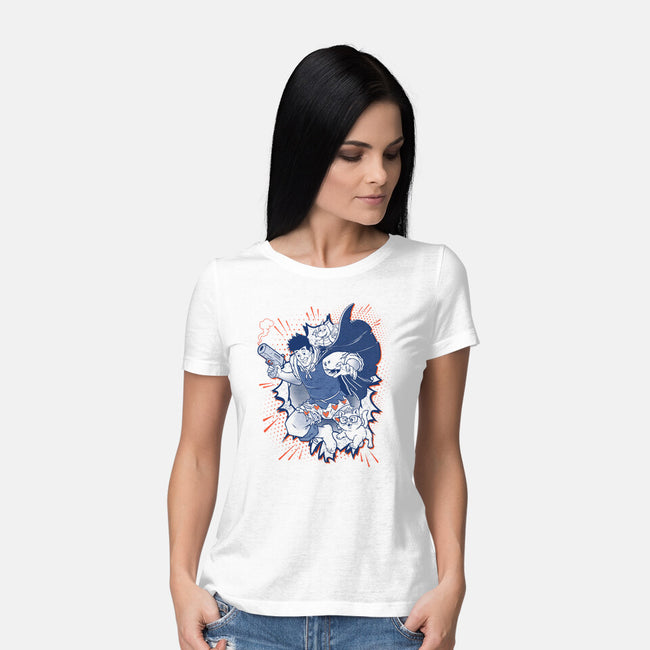 Dungeon Crawler Carl-Womens-Basic-Tee-palmstreet