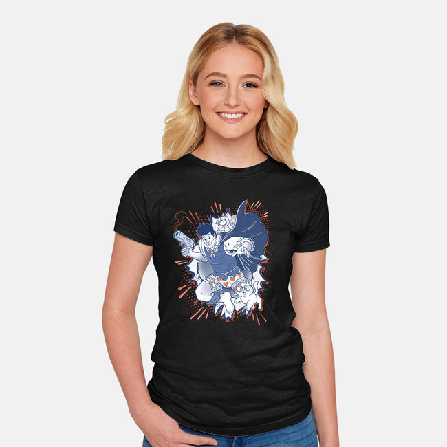 Dungeon Crawler Carl-Womens-Fitted-Tee-palmstreet