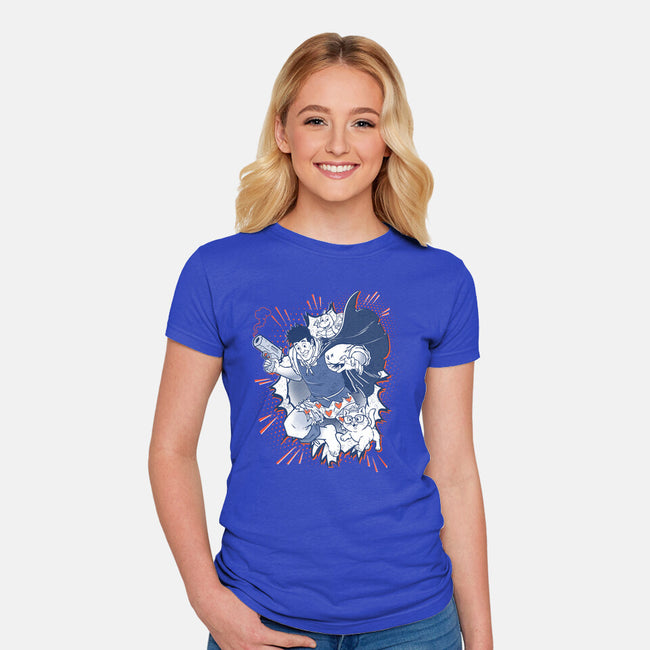 Dungeon Crawler Carl-Womens-Fitted-Tee-palmstreet