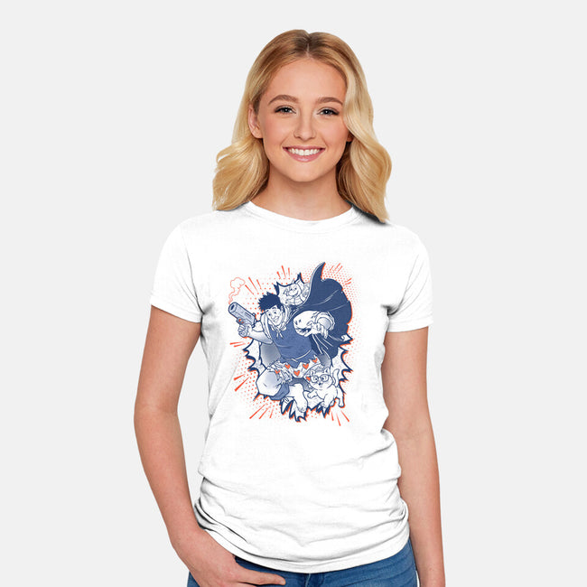 Dungeon Crawler Carl-Womens-Fitted-Tee-palmstreet