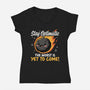 The Worst Is Yet To Come-Womens-V-Neck-Tee-Popnotic