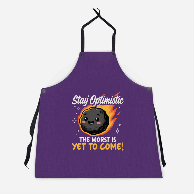 The Worst Is Yet To Come-Unisex-Kitchen-Apron-Popnotic