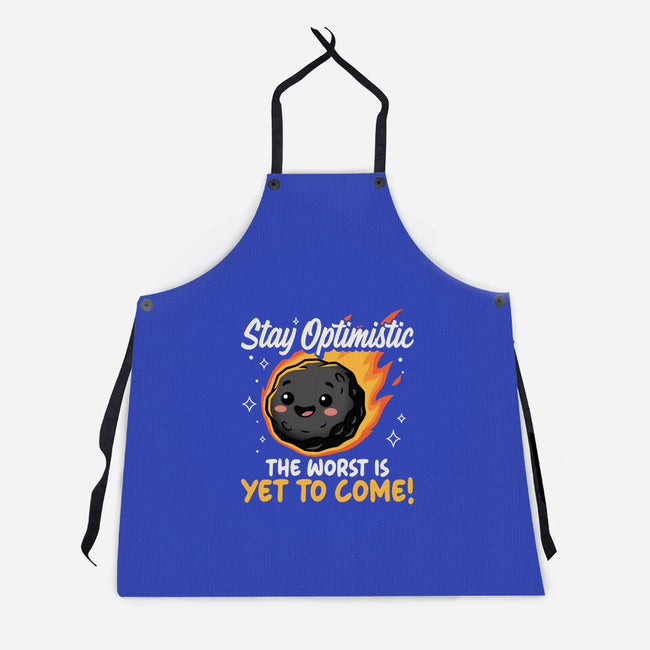 The Worst Is Yet To Come-Unisex-Kitchen-Apron-Popnotic