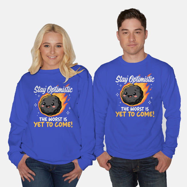 The Worst Is Yet To Come-Unisex-Crew Neck-Sweatshirt-Popnotic