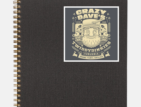 Crazy Dave Emblem Grunge