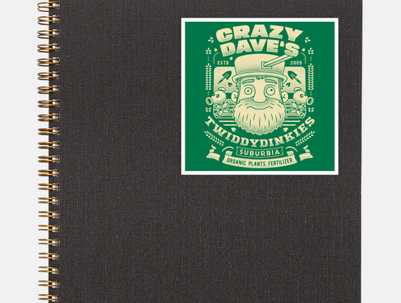 Crazy Dave Emblem Grunge