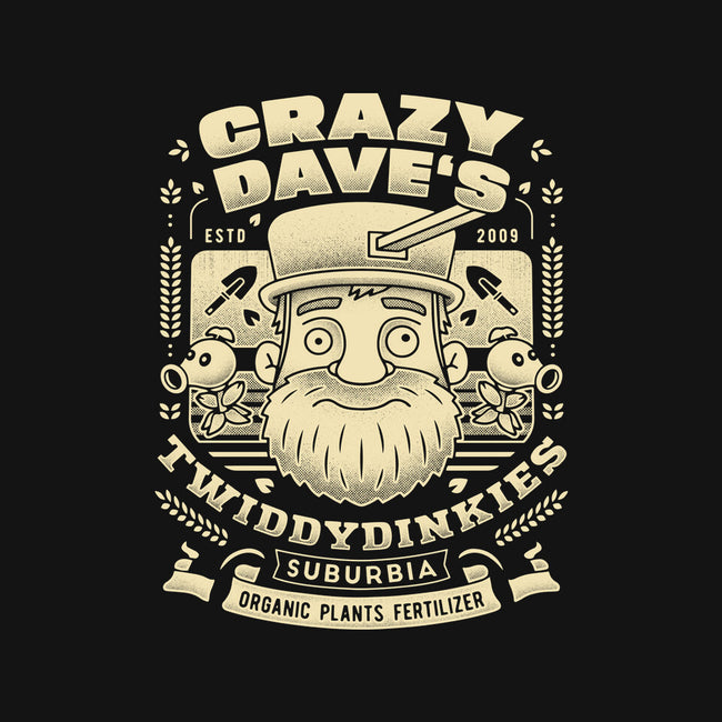 Crazy Dave Emblem Grunge-Unisex-Baseball-Tee-LAGELANTEE