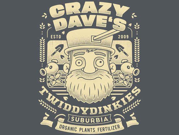Crazy Dave Emblem Grunge