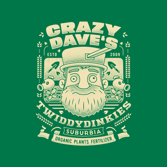 Crazy Dave Emblem Grunge-Mens-Basic-Tee-LAGELANTEE