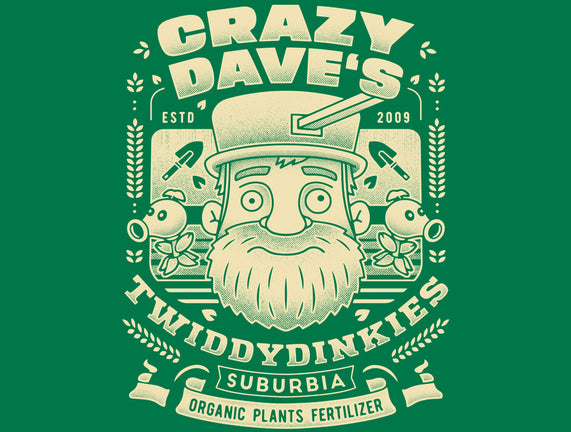 Crazy Dave Emblem Grunge