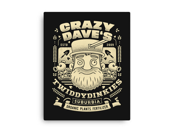 Crazy Dave Emblem Grunge