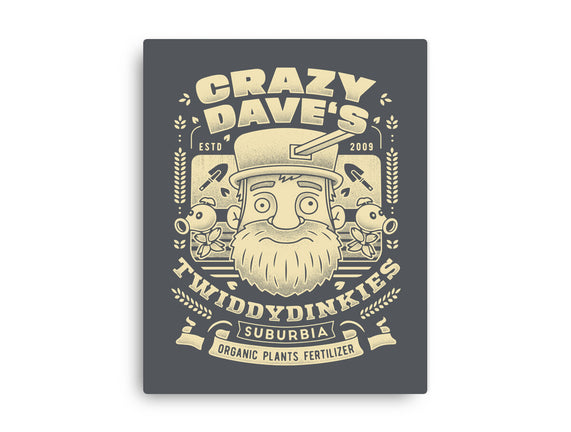 Crazy Dave Emblem Grunge
