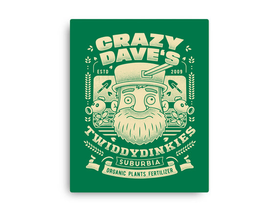 Crazy Dave Emblem Grunge