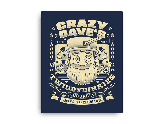 Crazy Dave Emblem Grunge