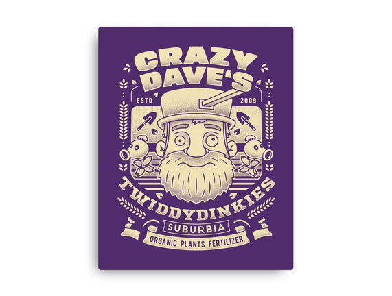Crazy Dave Emblem Grunge