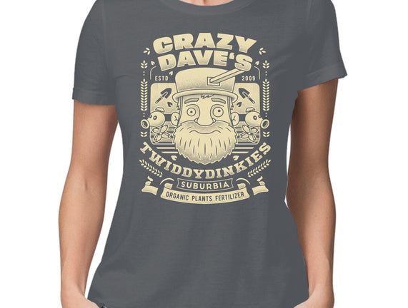 Crazy Dave Emblem Grunge