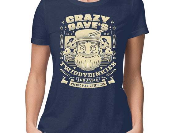 Crazy Dave Emblem Grunge