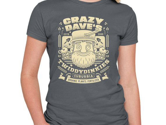 Crazy Dave Emblem Grunge