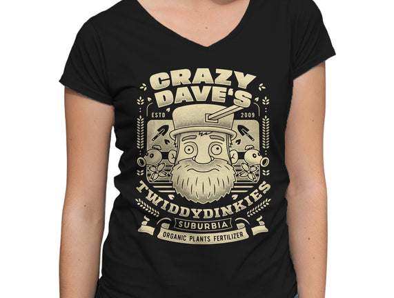 Crazy Dave Emblem Grunge