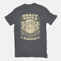 Crazy Dave Emblem Grunge-Mens-Heavyweight-Tee-LAGELANTEE