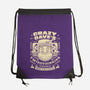 Crazy Dave Emblem Grunge-None-Drawstring-Bag-LAGELANTEE