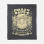 Crazy Dave Emblem Grunge-None-Fleece-Blanket-LAGELANTEE