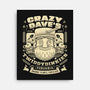 Crazy Dave Emblem Grunge-None-Stretched-Canvas-LAGELANTEE