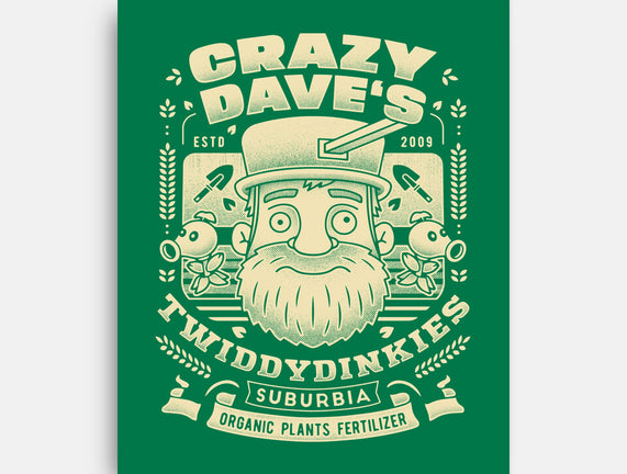 Crazy Dave Emblem Grunge