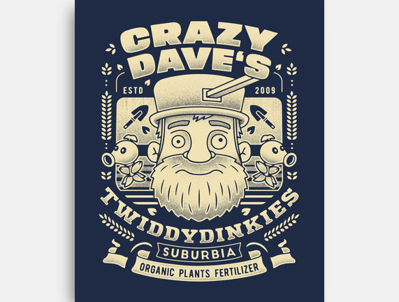 Crazy Dave Emblem Grunge