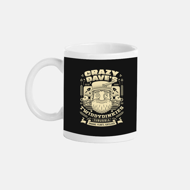 Crazy Dave Emblem Grunge-None-Mug-Drinkware-LAGELANTEE