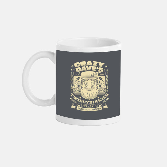 Crazy Dave Emblem Grunge-None-Mug-Drinkware-LAGELANTEE