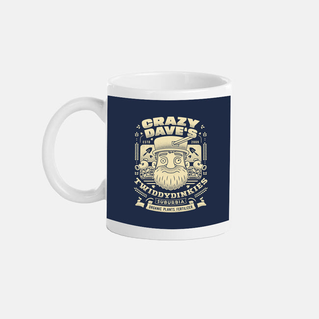 Crazy Dave Emblem Grunge-None-Mug-Drinkware-LAGELANTEE