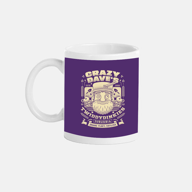 Crazy Dave Emblem Grunge-None-Mug-Drinkware-LAGELANTEE